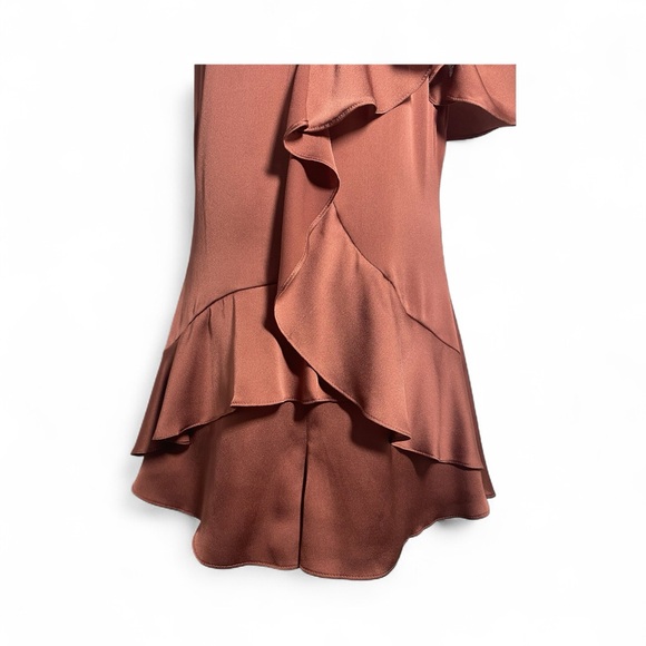 Dress Forum Copper Satin Slip Dress - Picture 5 of 12